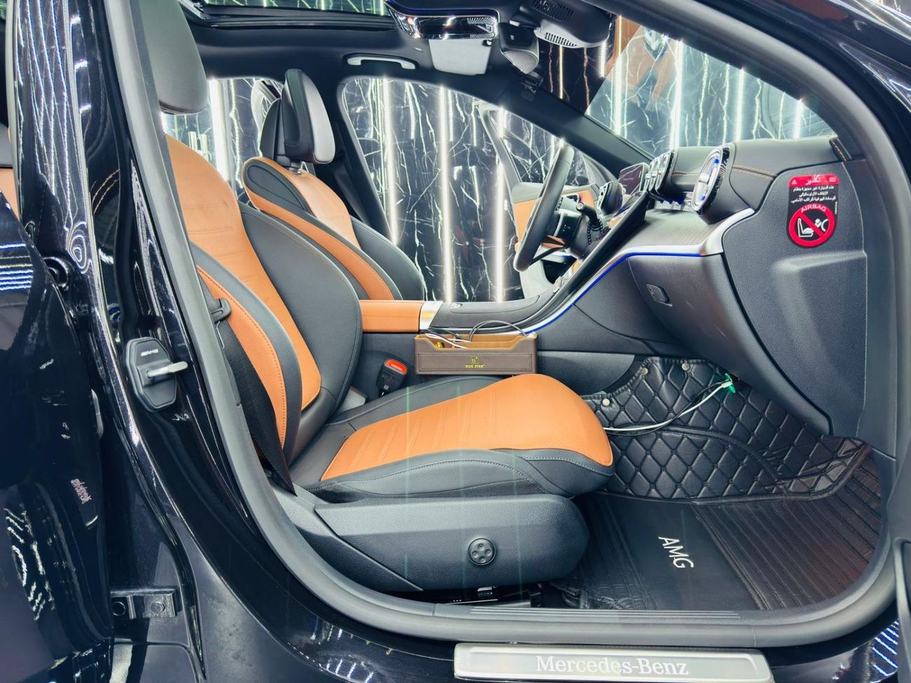 Mercedes-Benz C 200 2025 Mercedes Benz C200 AMG, Dec 2029 Mercedes Warranty, Very Low Kms, Excellent Condition, GCC