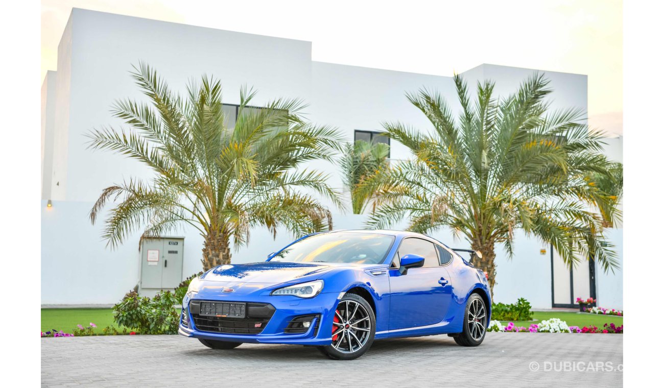Subaru BRZ - Fully Loaded! - Excellent Condition! - GCC - AED 1,449 Per Month - 0% DP