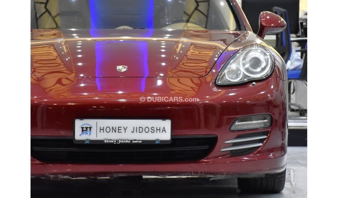 Porsche Panamera EXCELLENT DEAL for our Porsche Panamera 4 ( 2012 Model ) in Red Color GCC Specs