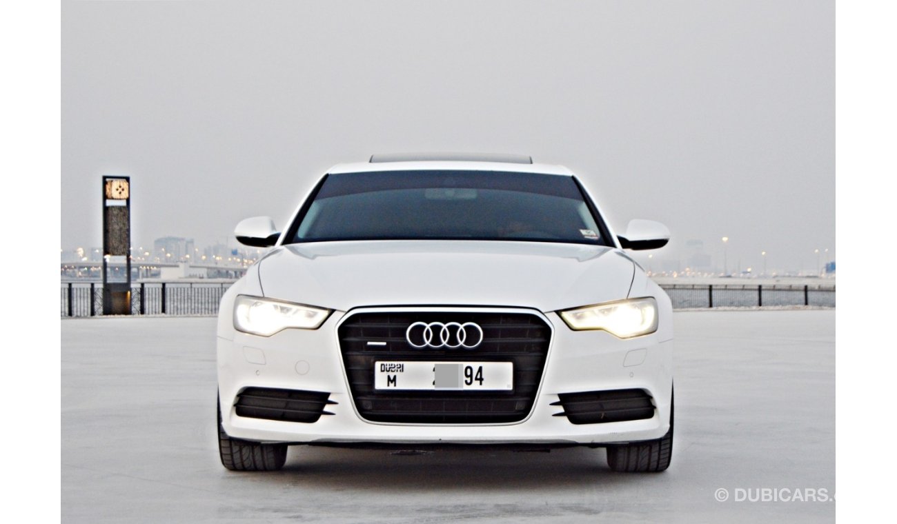 أودي A6 2013 Audi A6 Quattro, 2.8L Engine, GCC, 900/- Per Month on 0% DP