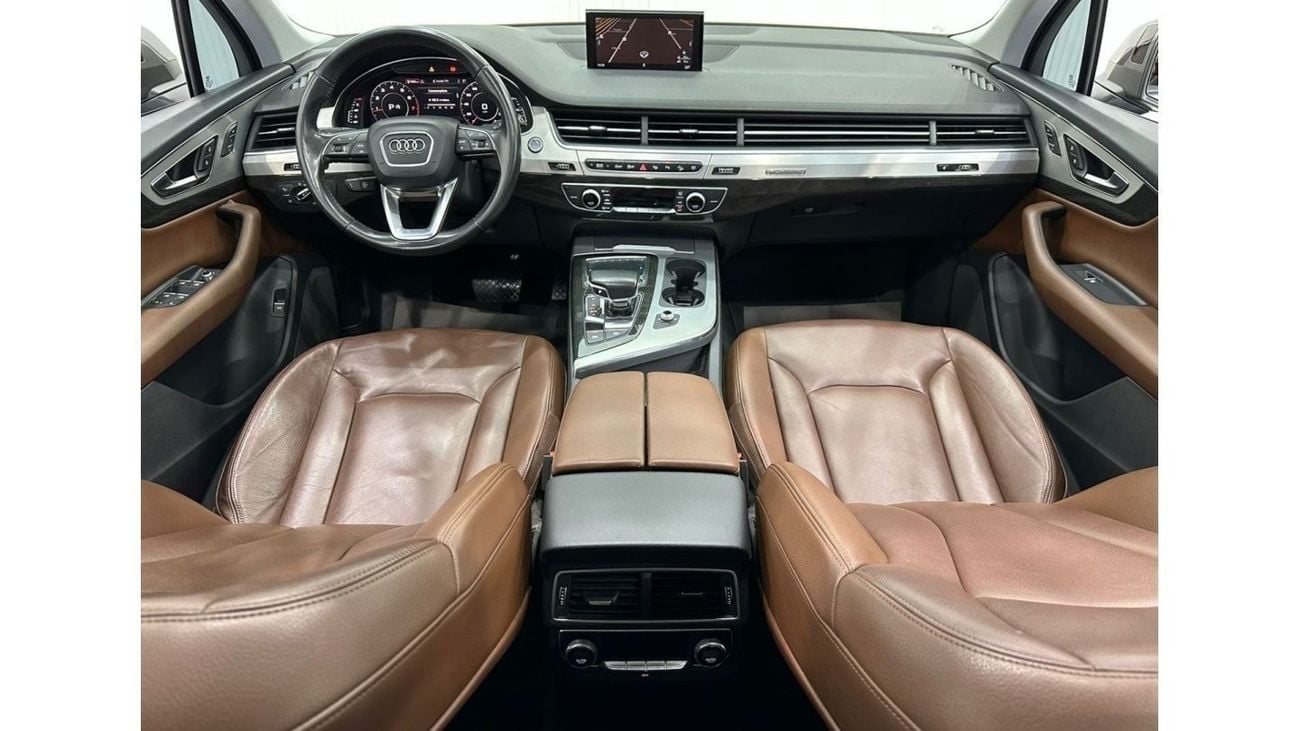 أودي Q7 2018 Audi Q7 45 TFSI Quattro 7 Seater, Warranty, Full Service History, GCC