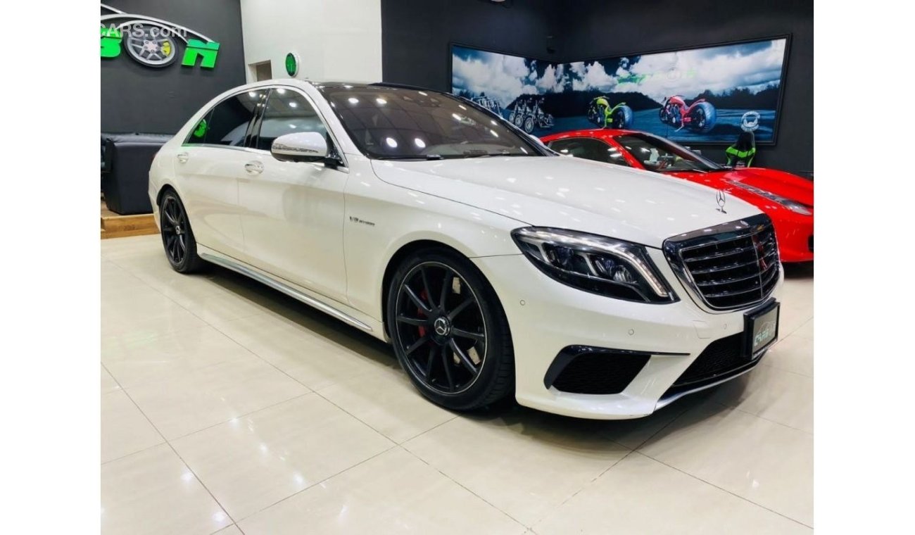 مرسيدس بنز S 63 AMG MERCEDES S63 AMG 2014 577HP IN AMAZING CONDITION FOR 180K AED