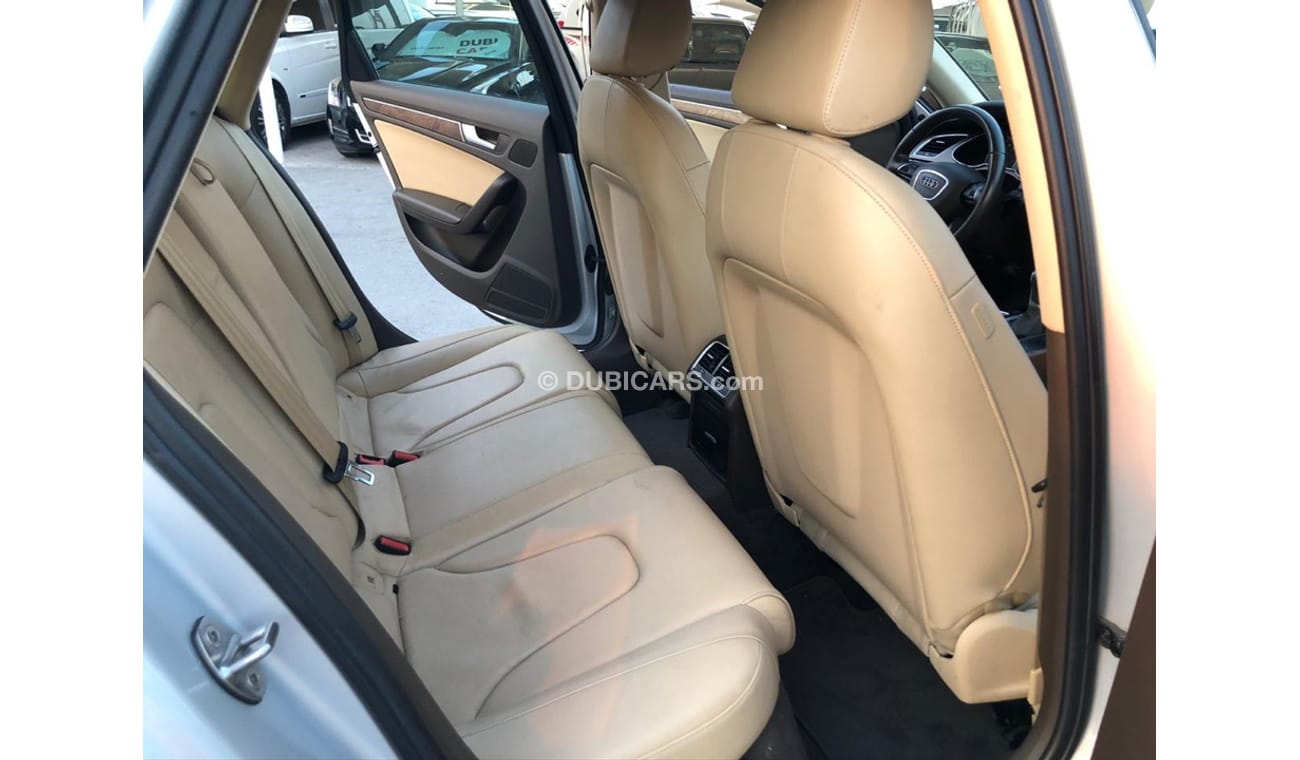 Audi A4 Audi A4 model 2013 GCC car prefect condition full option low mileage sun roof leather seats back cam
