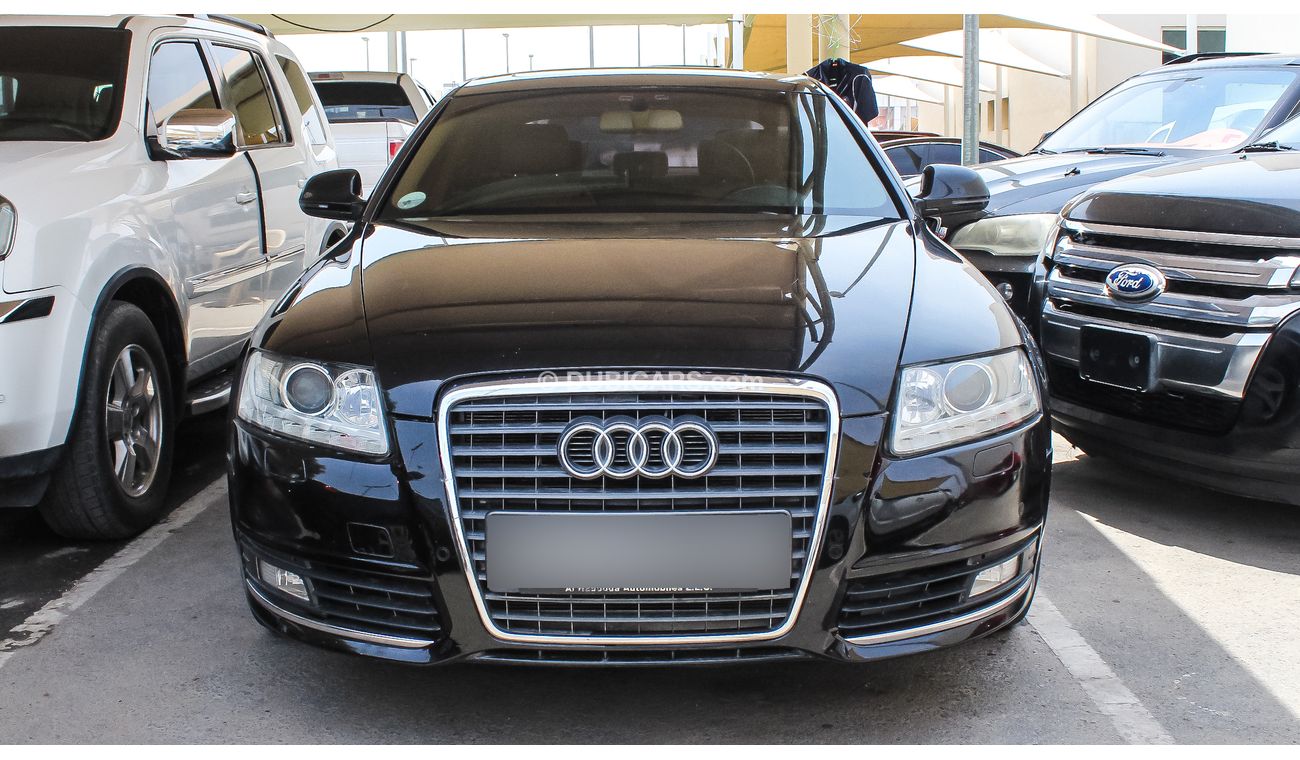 Audi A6 2010 model full options Gulf specs  DVD camera leather interiors sunroof