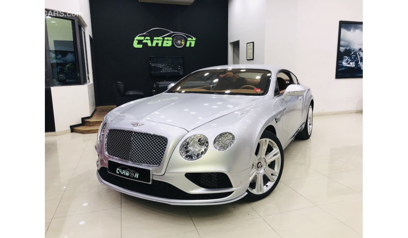 Bentley Continental GT V8 - 2016 - GCC - ONE YEAR WARRANTY