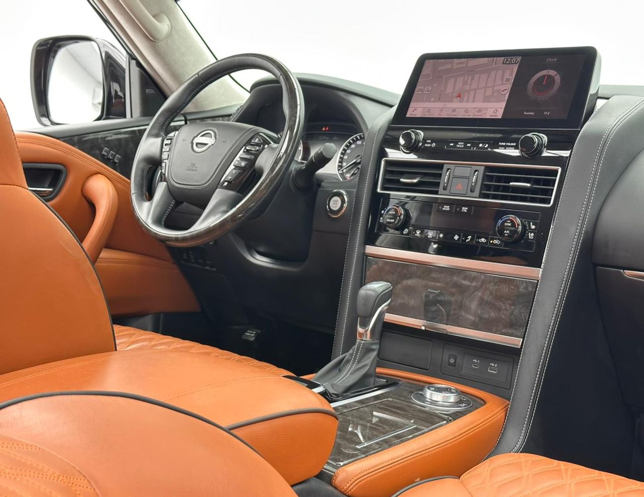 نيسان باترول 2024 Nissan Patrol LE Platinum, 10/2029 Nissan Warranty, 10/2027 Nissan Service Contract, Nissan Ful