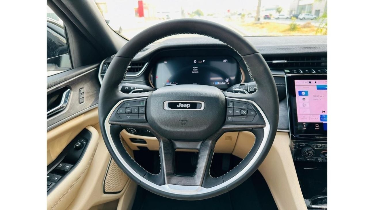 Jeep Grand Cherokee AED 3,280 PM | JEEP GRAND CHEROKEE L LIMITED PLUS 4X4 | GCC | 0% DP | UNDER WARRANTY