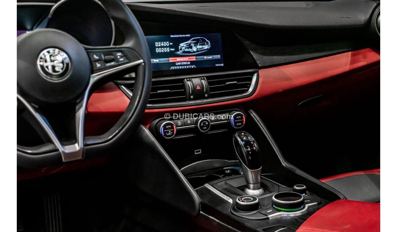 Alfa Romeo Giulia 2020 Alfa Romeo Giulia Super, December 2024 Alfa Warranty + Service Contract, GCC