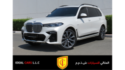 بي أم دبليو X7 50i xDrive M Sport Kit Under Warranty & Service Contract