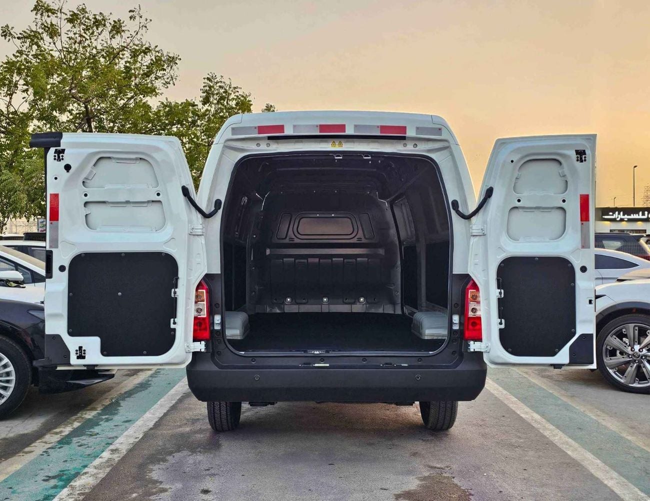 Sinogold سينا EV300 CARGO (NON GCC) CARGO ELECTRIC || DUAL CHRAGING PORT / REAR CAMERA / REAR PARKING SENSOR (CODE #  SEVCR25)