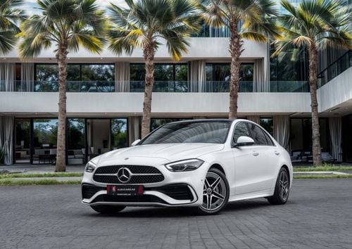 مرسيدس بنز C 200 C200 AMG | 3,721 P.M | 0% Downpayment | GARGASH WARRANTY / SERVICE