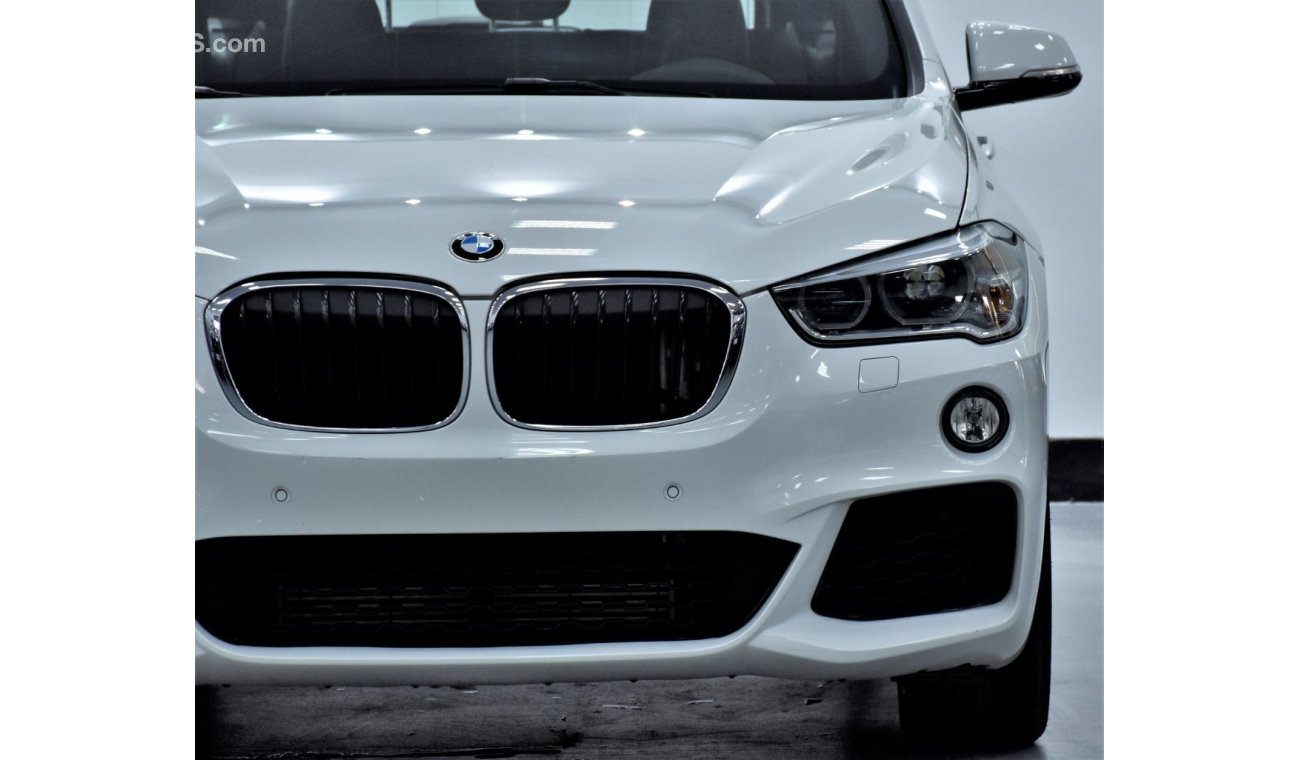 BMW X1 EXCELLENT DEAL for our BMW X1 sDrive20i M-Kit ( 2018 Model ) in White Color GCC Specs