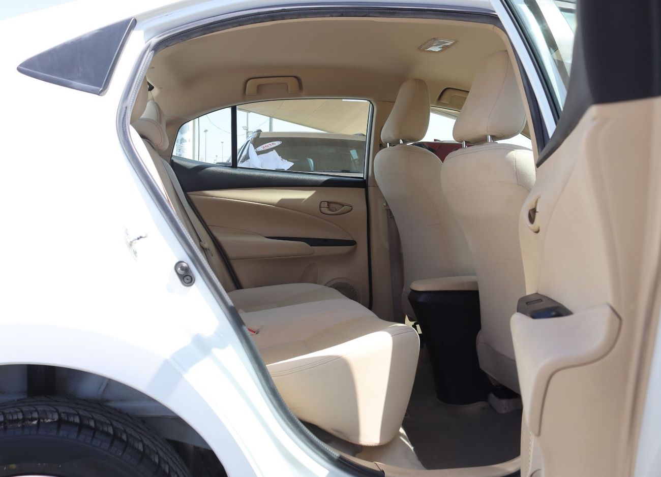 تويوتا يارس تويوتا يارس 2021 خليجي بحالة ممتازة 85000 كم محرك 1.5 لتر السعر 35000 درهم