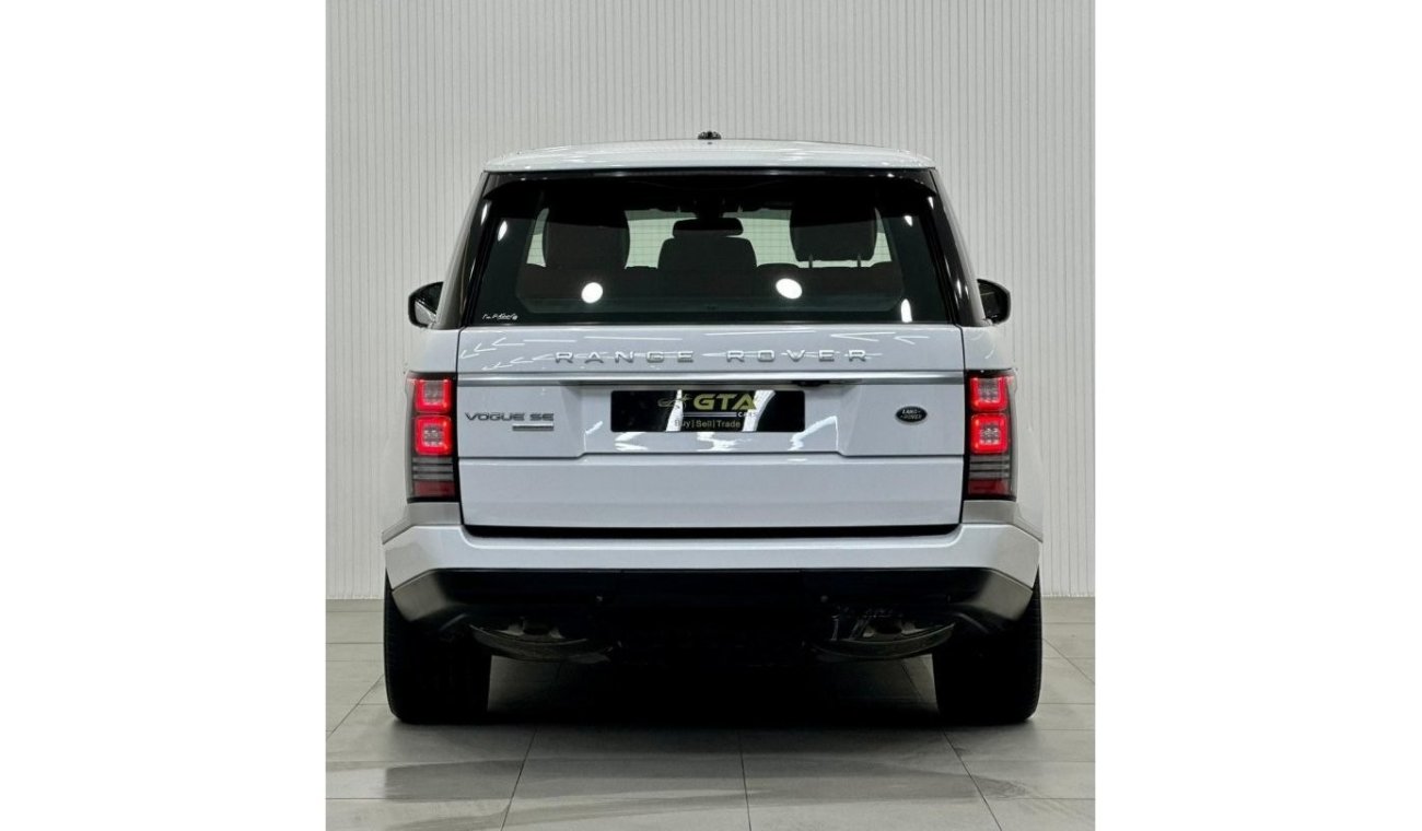 Land Rover Range Rover 2016 Range Rover Vogue SE Supercharged, Warranty, Service History, GCC