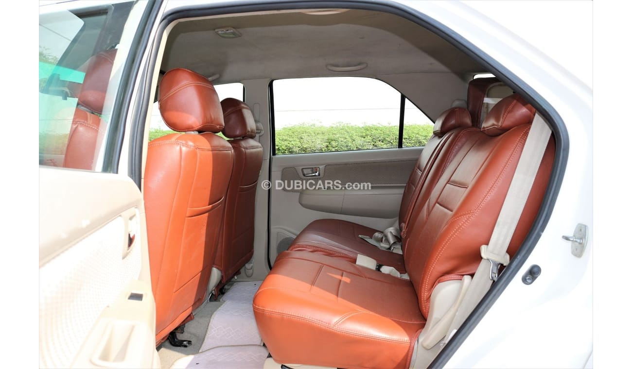 Toyota Fortuner TOYOTA FORTUNER 2008 GULF 4 CYLINDER