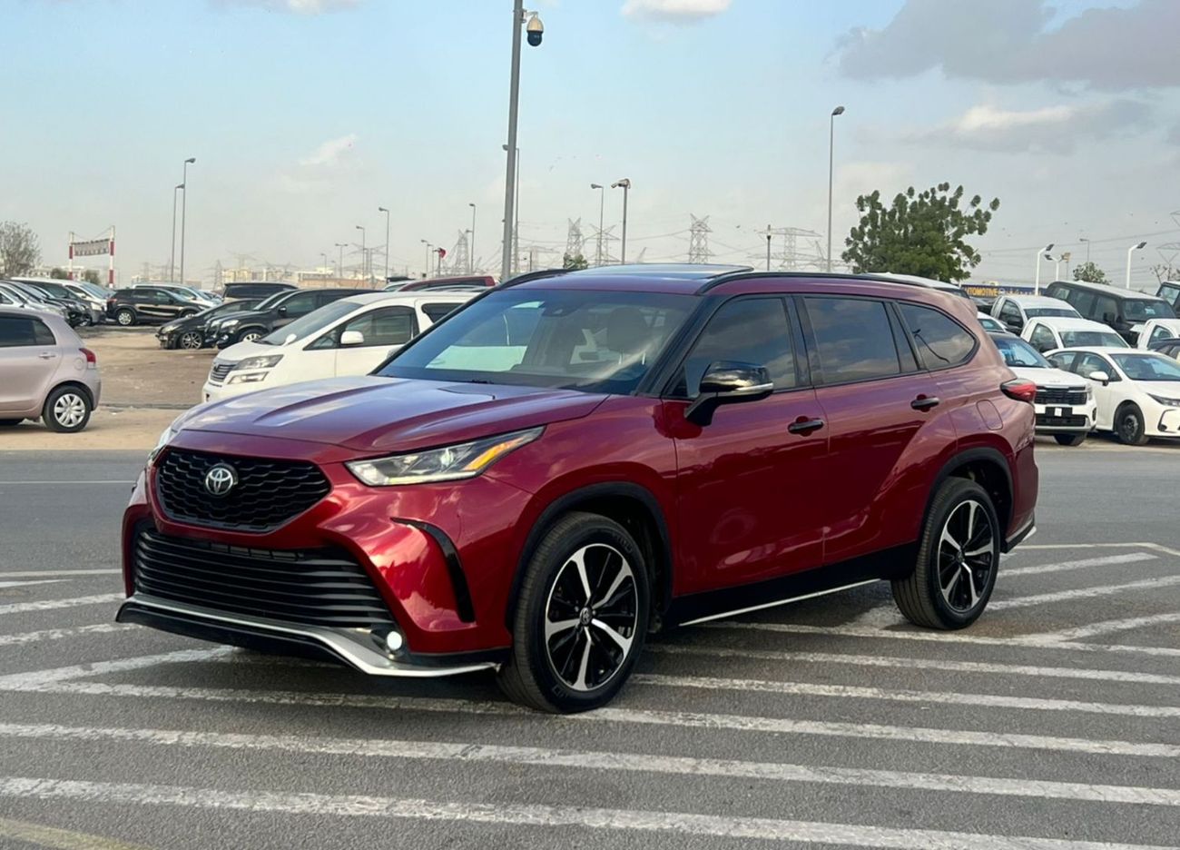 تويوتا هايلاندر 2021 Toyota Highlander XSE AWD Full Option - 3.5L V6 - Rear Camera & Sensor - Sunroof - Leather Seat