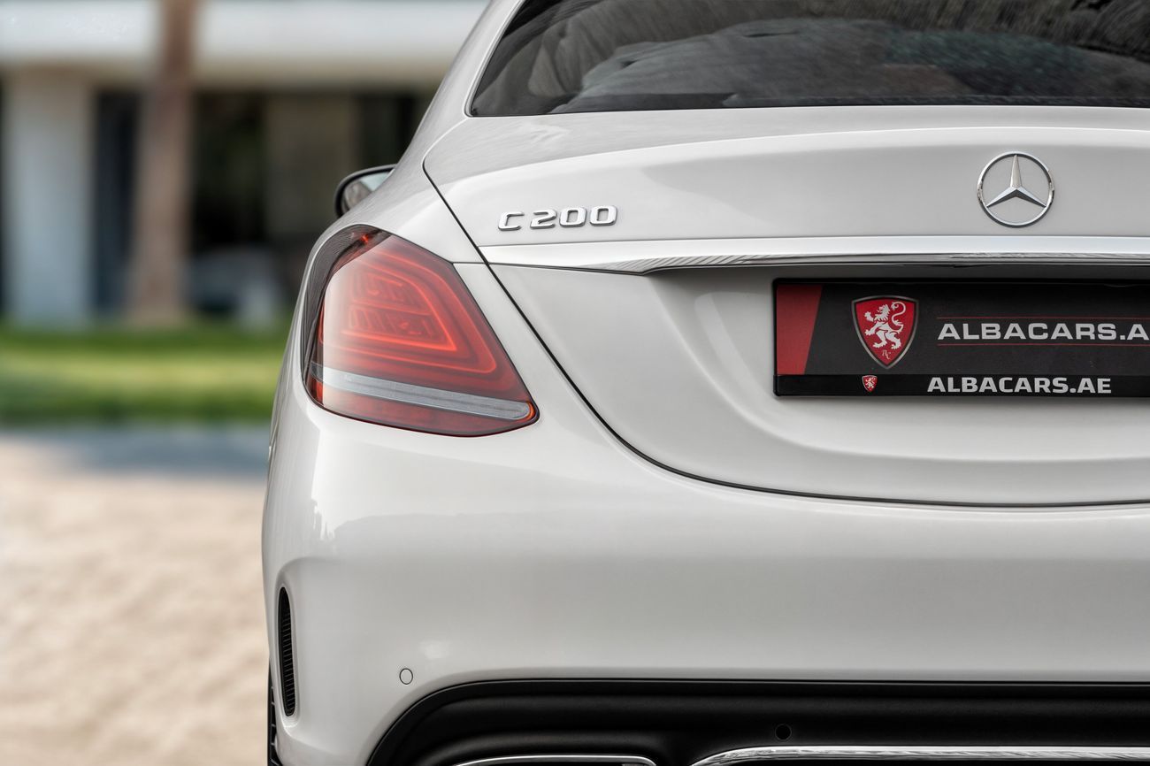 مرسيدس بنز C 200 C200 | 2,350 P.M | 0% Downpayment | Perfect Condition!