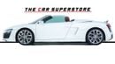 Audi R8 Spyder FSI 4.2L (430 HP) GCC-V8 Naturally Aspirated-Red Interior-Bang Olufsen Sound System