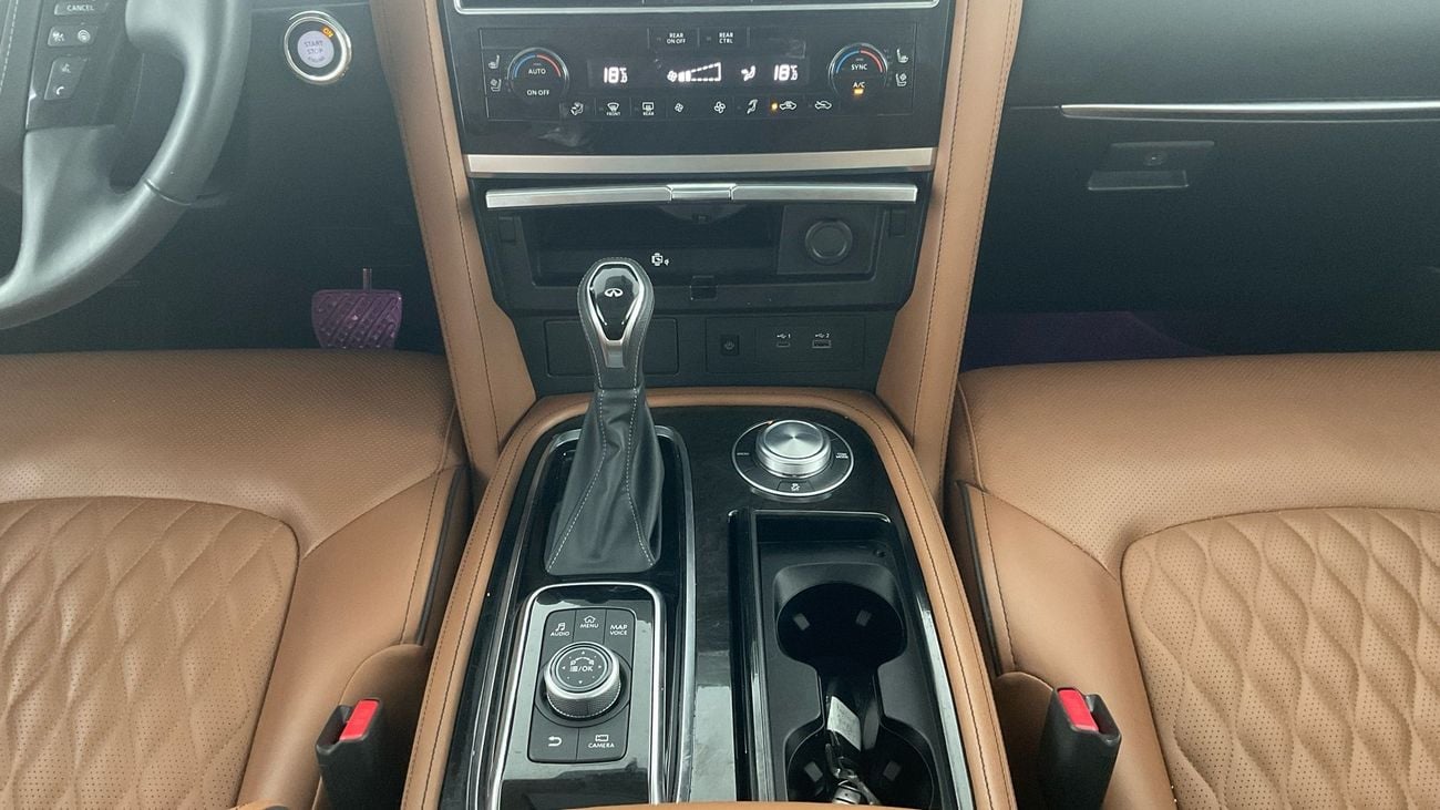 Infiniti QX80 Luxe Sensory ProActive (8 Seater) | upto AED 20,000 Ramadan Discount | Guaranteed Warranty | 0 Down 