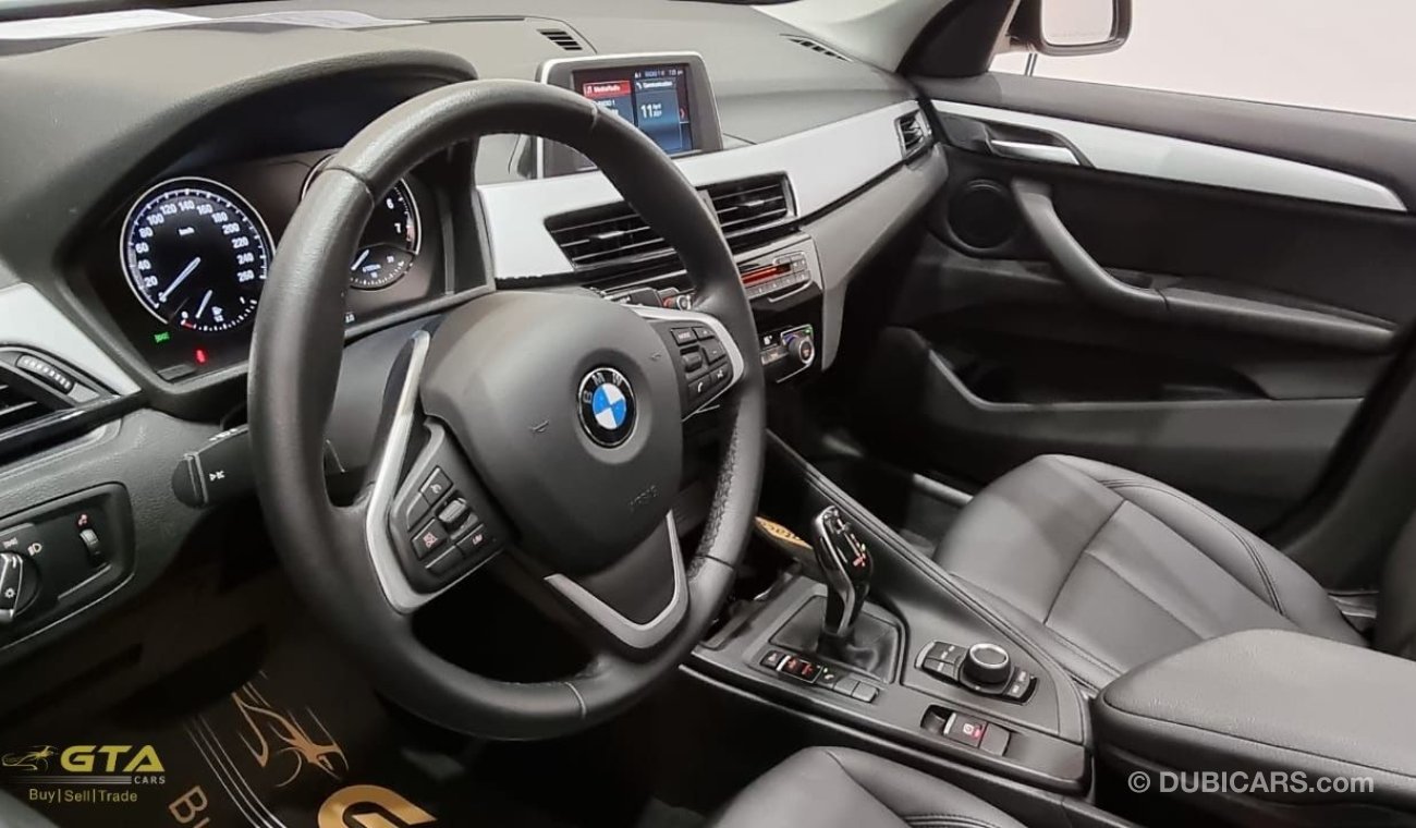 BMW X1 2019 BMW X1 sDrive20i, BMW Warranty-Service History, GCC, Like Brand New