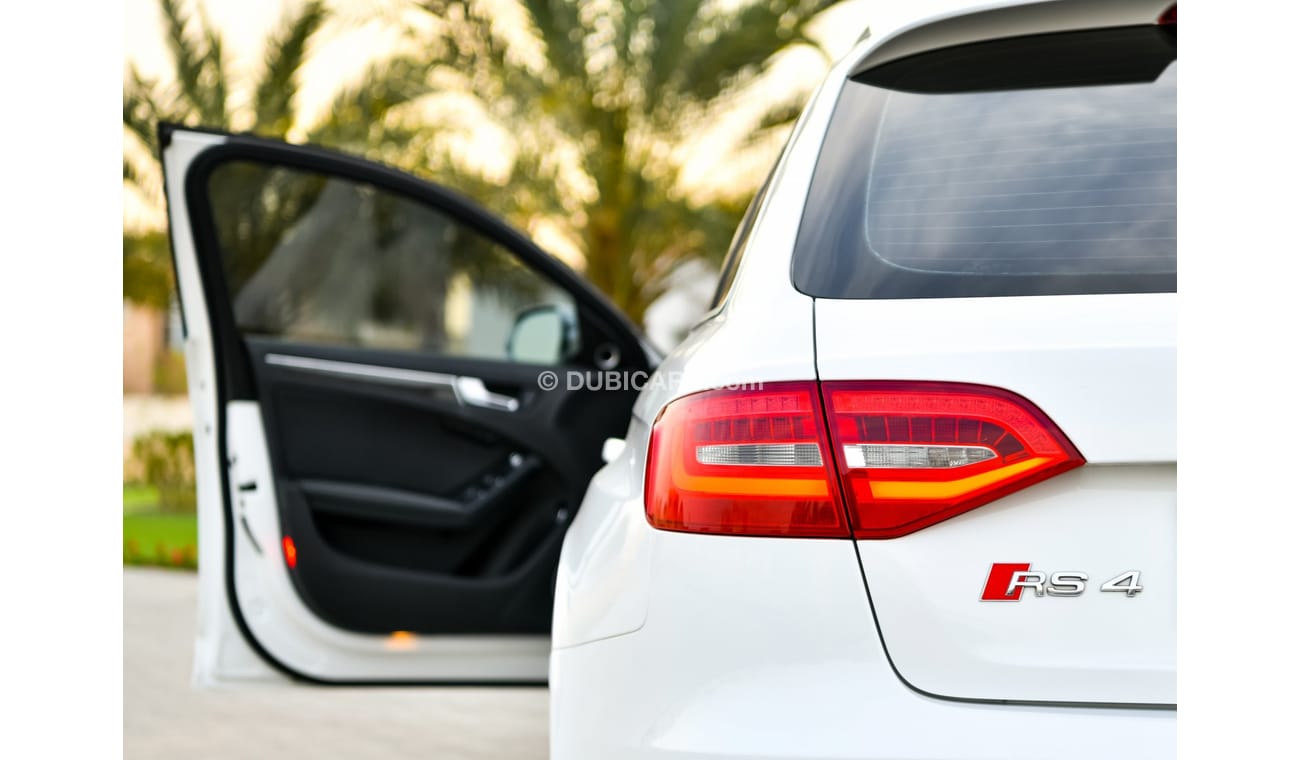 Audi RS4 Avant - 3 Y Warranty - GCC - AED 2,855 Per Month - 0% Downpayment