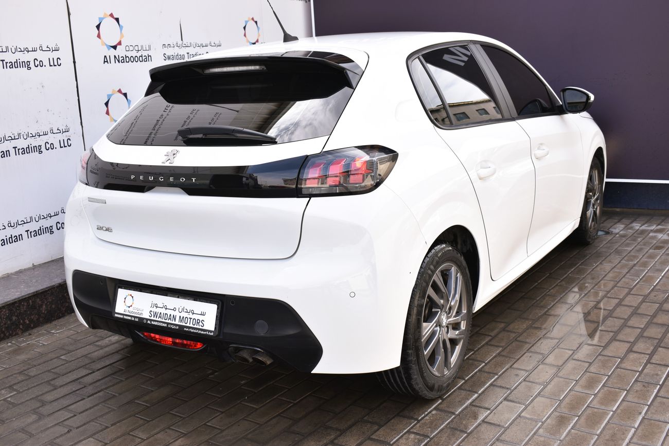 Peugeot 208 AED 769 PM | 1.6L ACTIVE GCC AGENCY WARRANTY UP TO 2026 OR 100K KM