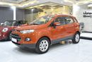 Ford EcoSport EXCELLENT DEAL for our Ford EcoSport Titanium ( 2016 Model ) in Orange Color GCC Specs