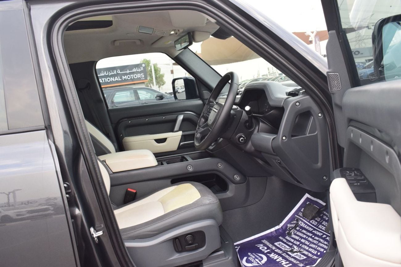 Land Rover Defender 2024Model 3.0 Diesel Engine full option Colour Grey push start Transmission Automatic Interior Black