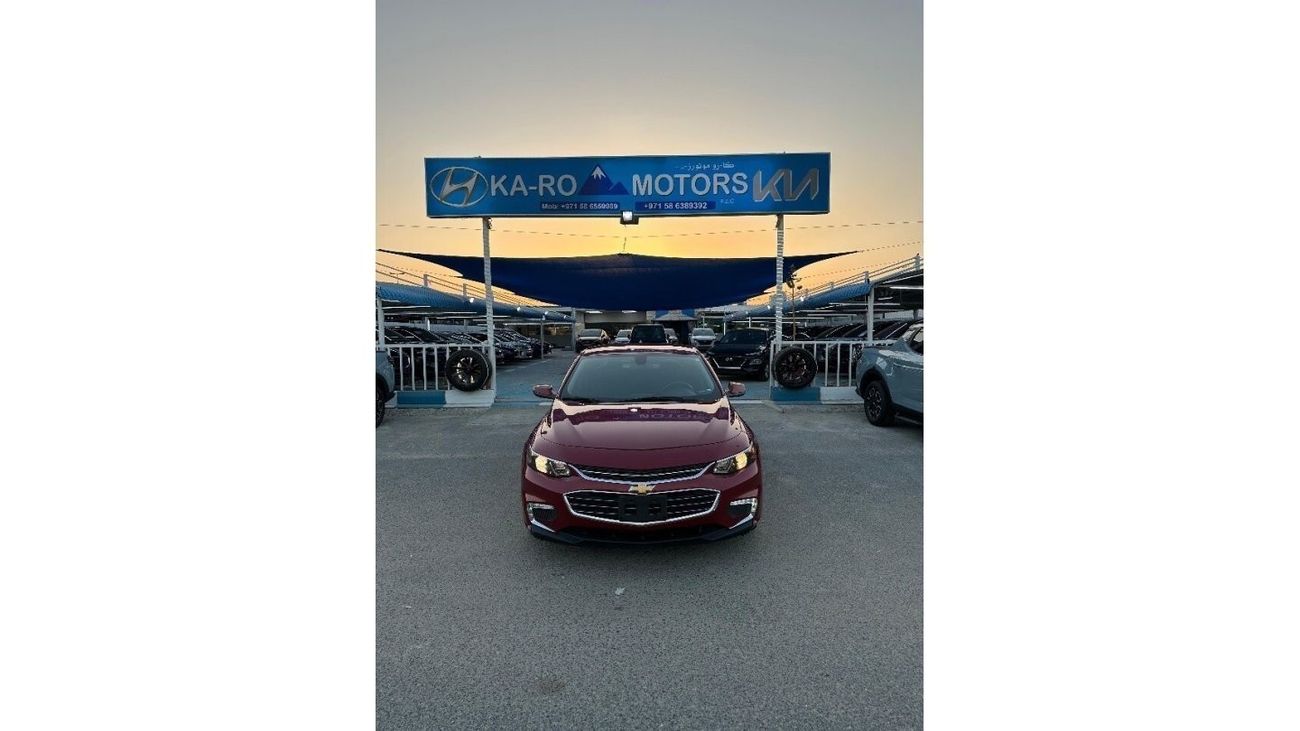 Chevrolet Malibu car in good condition 2019 with engine capacity 1.5 turbocharged