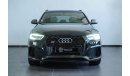 Audi RS Q3 2017 Audi RSQ3 / Warranty and Service Contract