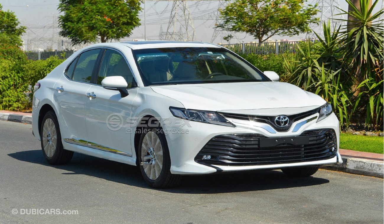 Toyota Camry 2.5 GLE AT With Sunroof/ Power Seat Smart Key+ Button Start + Rear Camera + Dvd Available in Colors