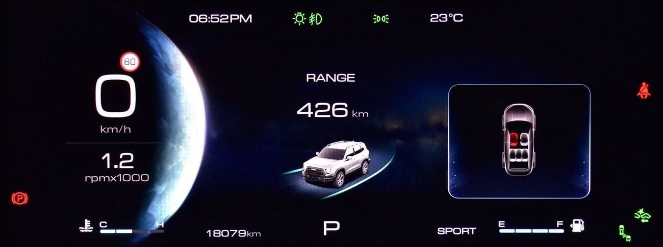 Haval Dargo EXCELLENT DEAL for our Haval Dargo 4WD ( 2023 Model ) in Red Color GCC Specs