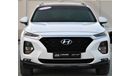 Hyundai Santa Fe GL Hyundai Santa Fe 2019 full option GCC, in excellent condition, without accidents