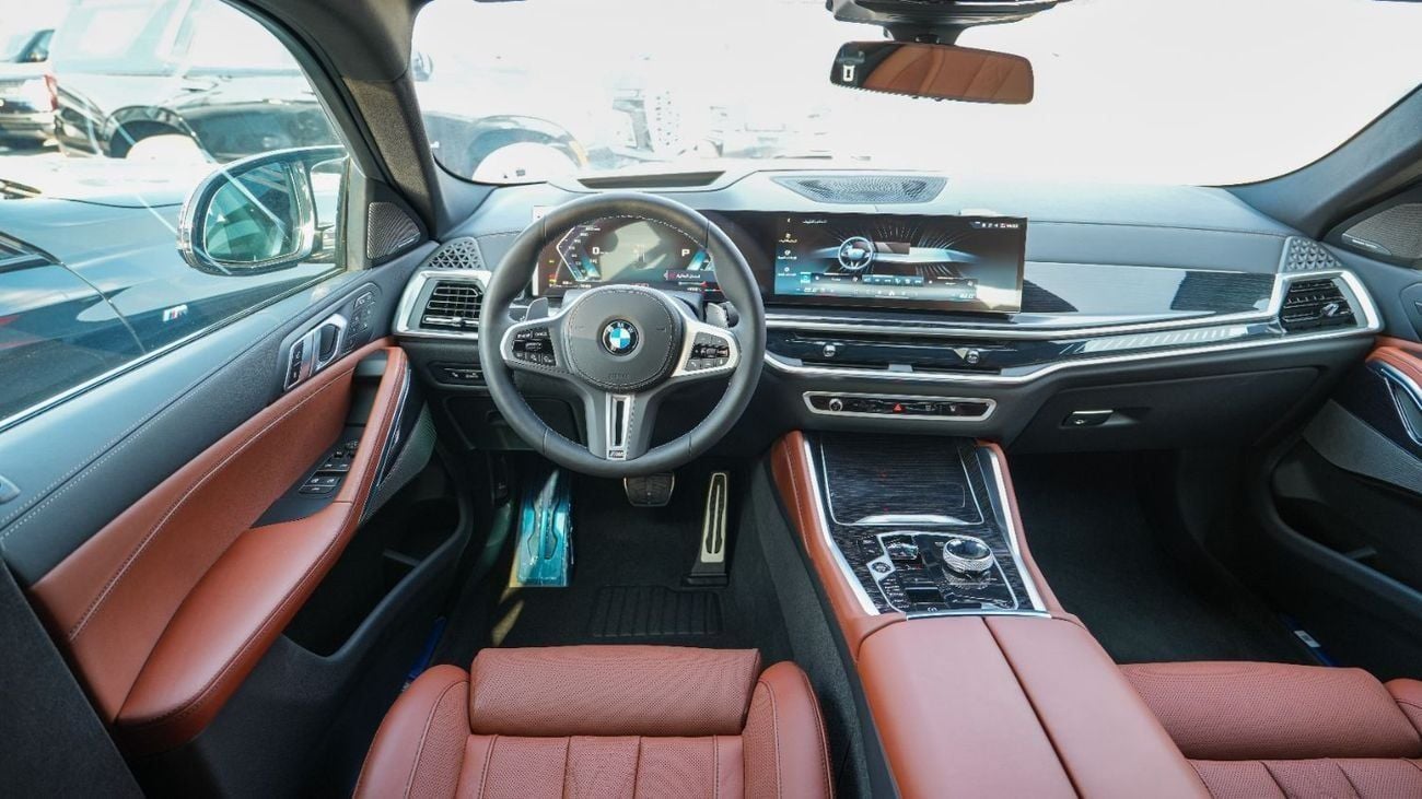 بي أم دبليو X6 M60i V8 M-Sport PRO Metallic Carbon Black 2026 MY EXPORT PRICE