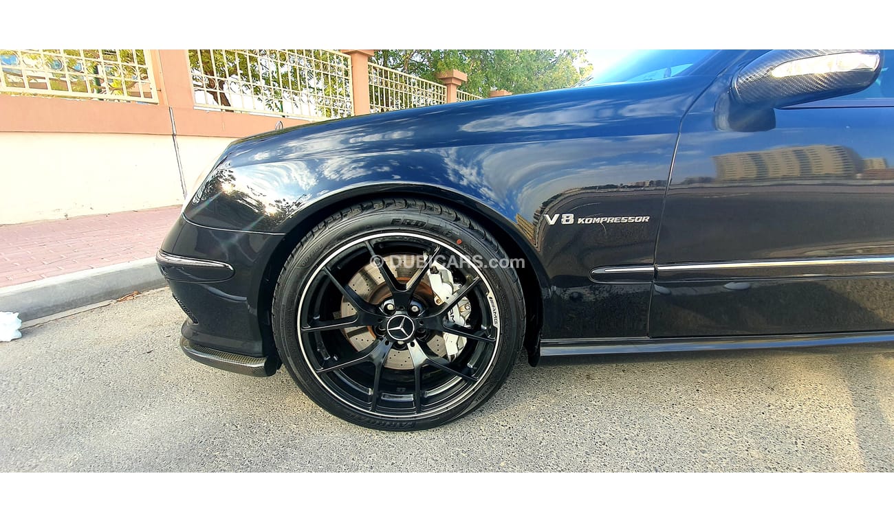 Mercedes-Benz E 55 AMG supercharger