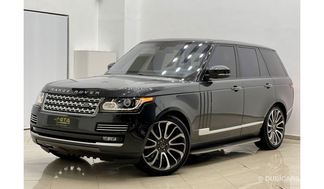لاند روفر رينج روفر 2016 Range Rover Vogue SE Supercharged, Full Service History, Warranty, GCC