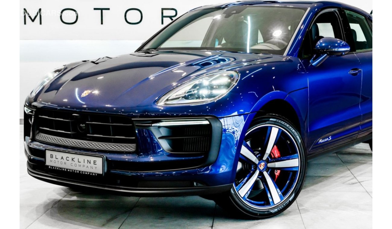 بورش ماكان أس 2023 Porsche Macan S, Special Order, 2025 Porsche Warranty, Delivery Mileage, GCC