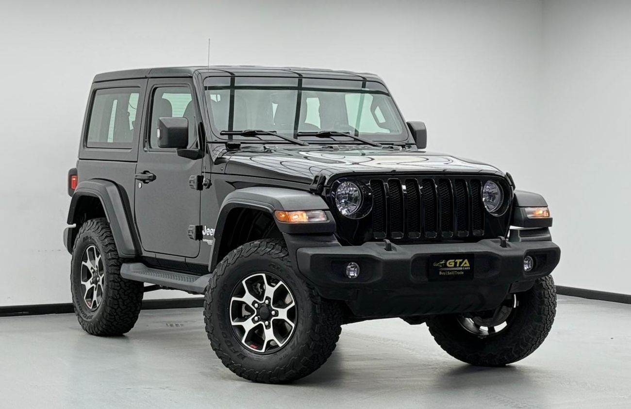 جيب رانجلر Sport 3.6L A/T (5 Seater) 2018 Jeep Wrangler Sport JL ,Service History ,GCC Specs