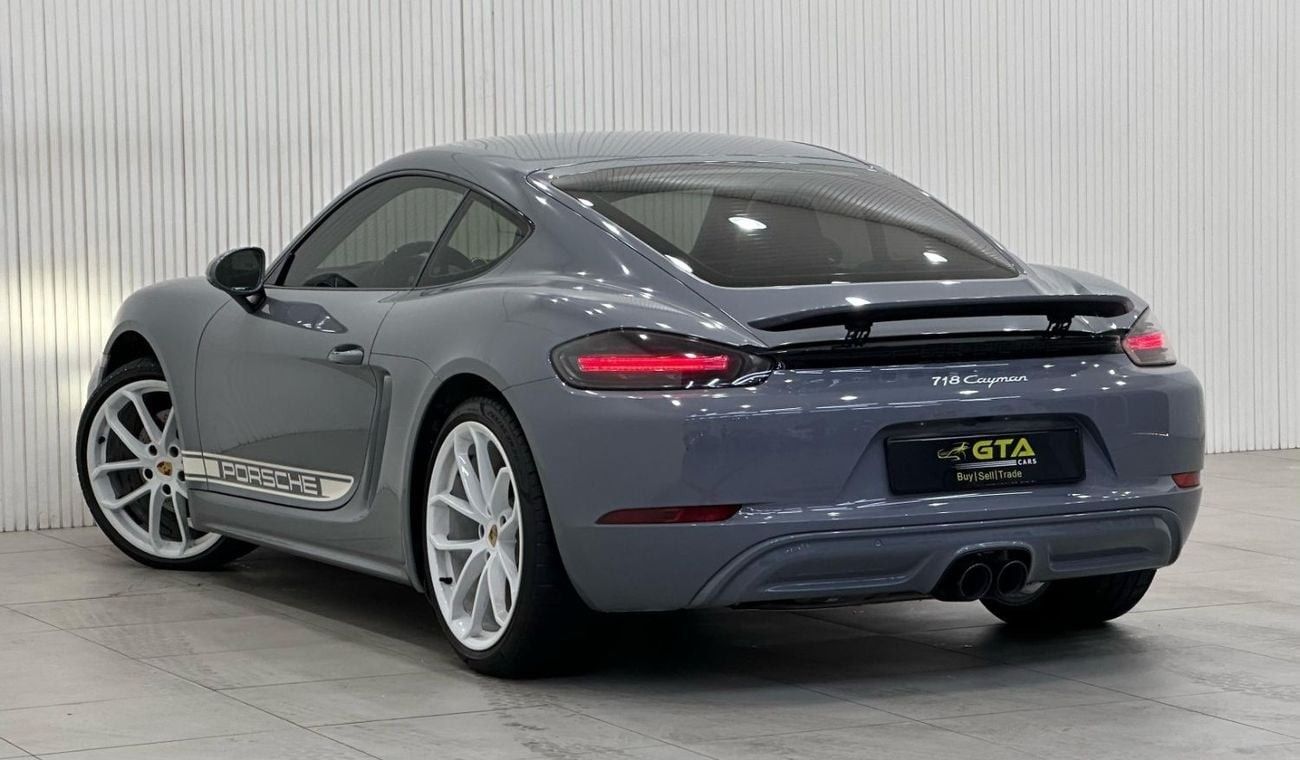 Porsche 718 Cayman Std 2.0L A/T 2023 Porsche 718 Cayman Style Edition, Agency Warranty Till Aug/25, Full Service Histor