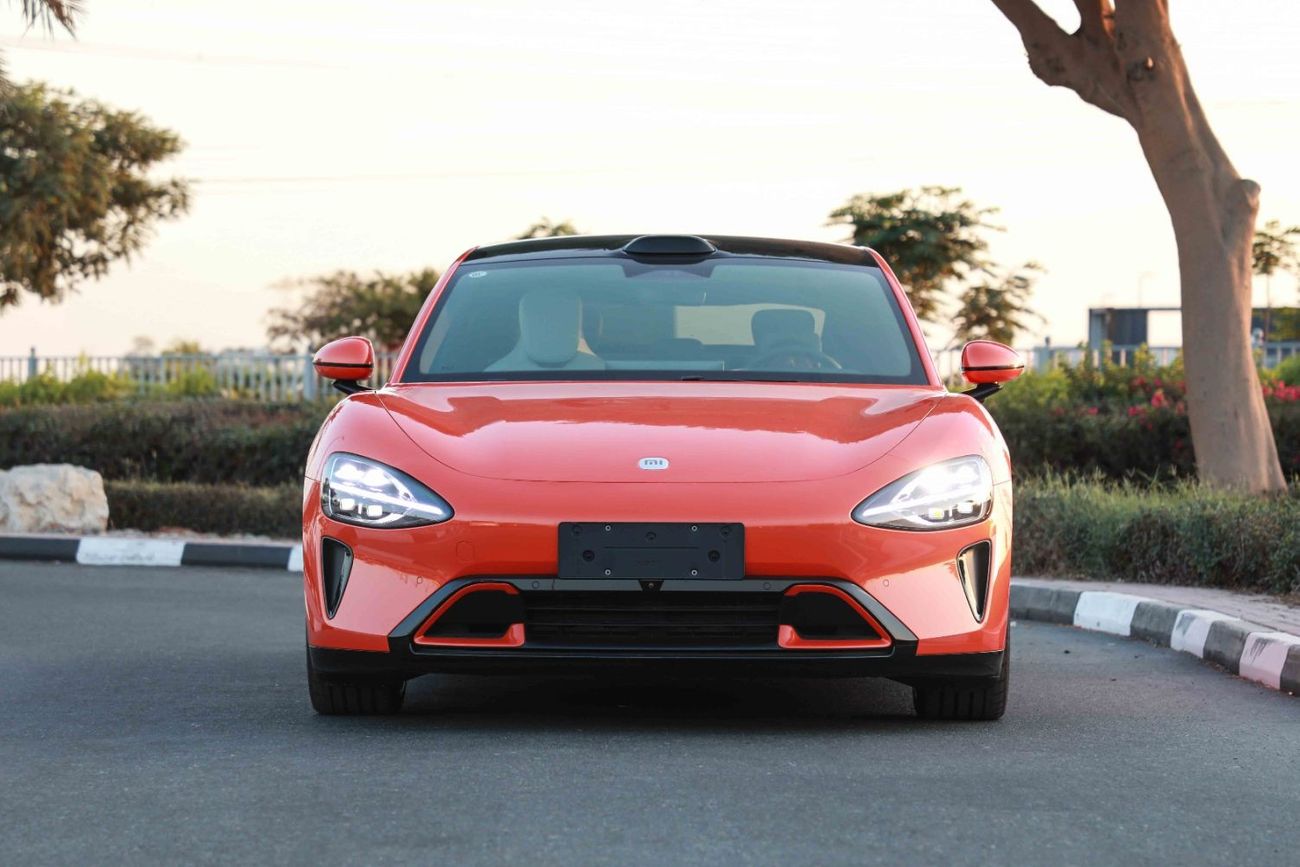 Xiaomi SU7 2024 XIAOMI SU7 MAX - Orange inside Grey