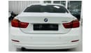 BMW 420i Sport Line GCC .. One Year Warranty .. Sport .. 4 Cyl .
