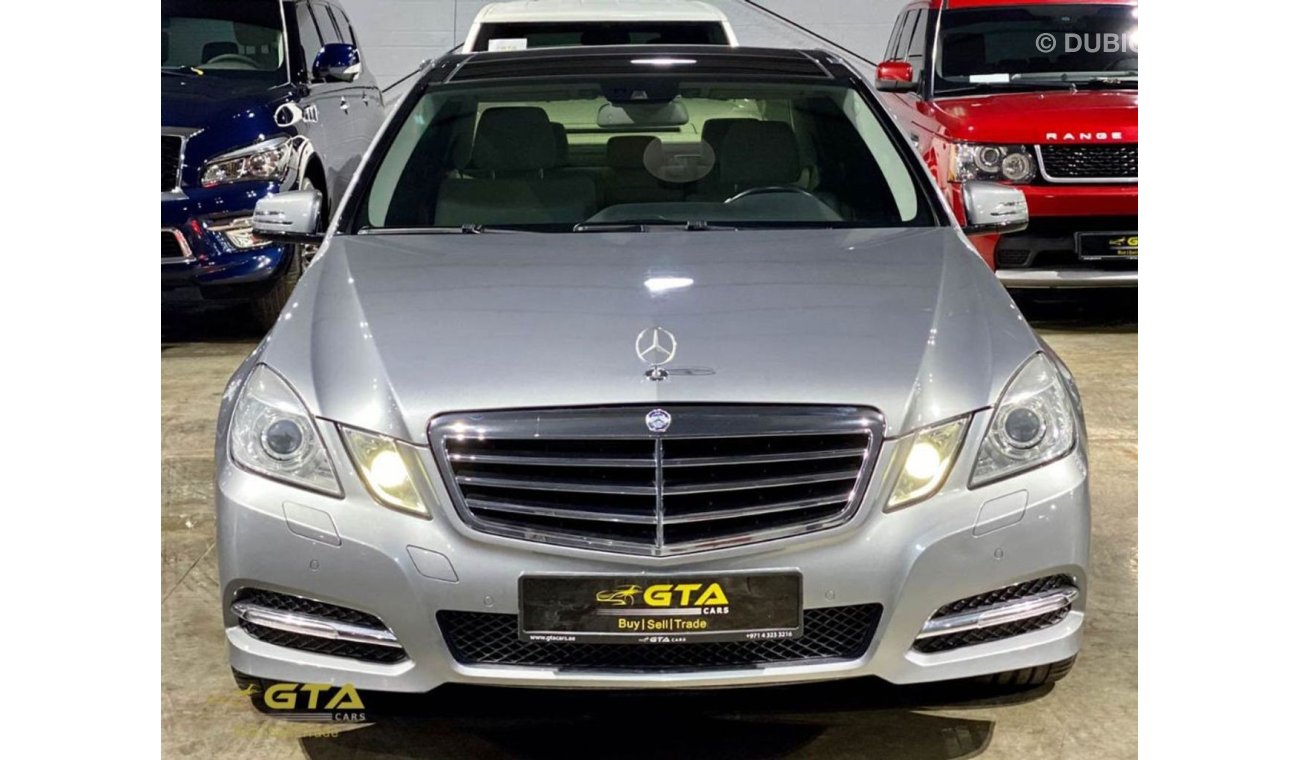 مرسيدس بنز E300 2011 Mercedes E300, Service History, GCC, Immaculate Condition