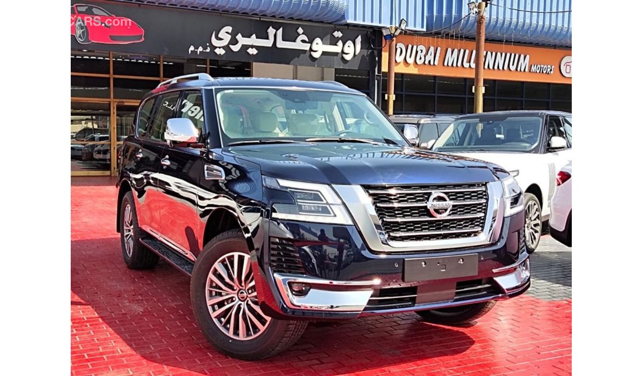 Nissan Patrol V6 Platinum Full option 3 years warranty GCC 2020