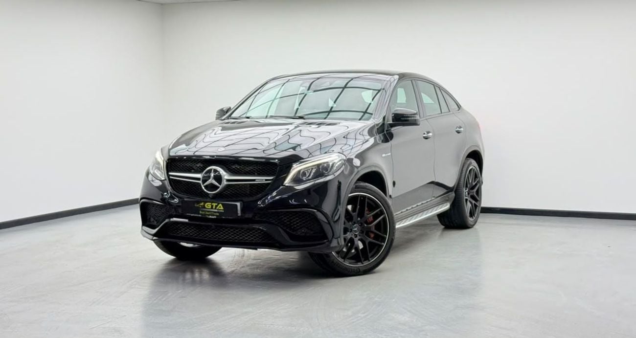 Mercedes Benz GLE 63 AMG S 2017 Mercedes Benz GLE63 S AMG Coupe, Full Service History, Carbon Fiber Interior, Fully Loaded, GCC