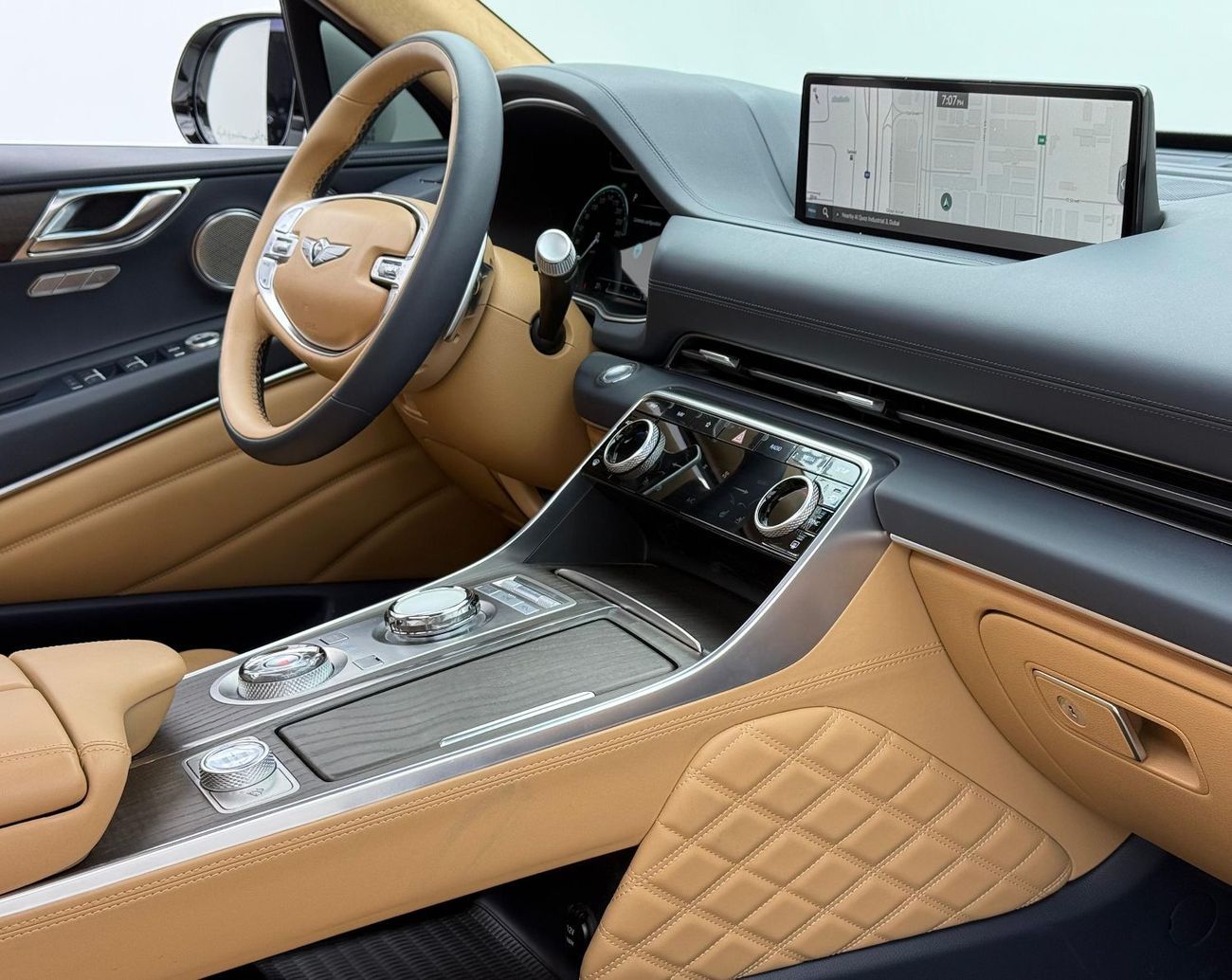 Genesis GV80 2024 Genesis GV80 Royal, 2029 Warranty + Service Pack, Full Genesis Service History, 7 Seater, GCC