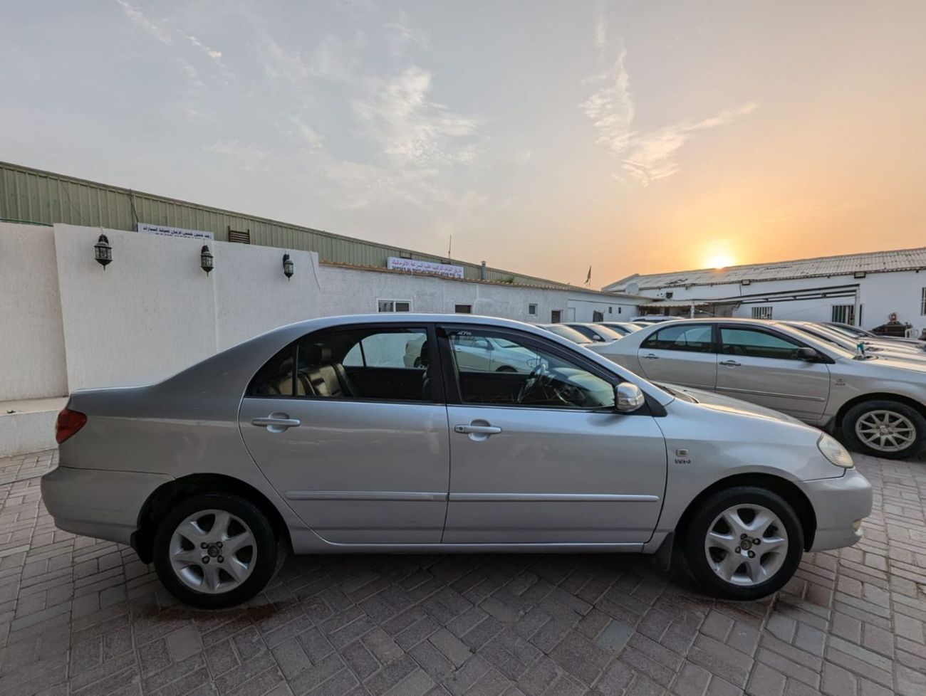 تويوتا كورولا TOYOTA COROLLA 2005 4 cylinder engine 1.8  fresh import from Taiwan Japanese car without accident no