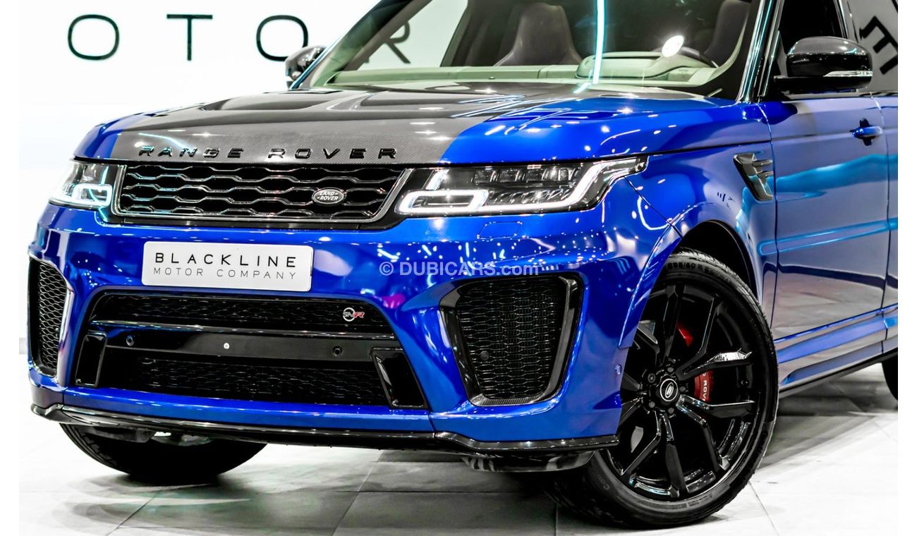 Land Rover Range Rover Sport 2019 Range Rover Sport SVR Carbon Edition, Land Rover Warranty + Service, Low KMs, GCC