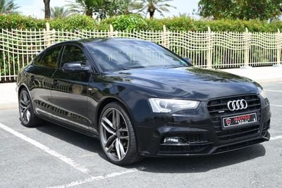 Audi A5 40 TFSI Style & Technology Selection S-line 2.0L - AUDI A5 2016 - ACCIDENT FREE - GCC - BLACK EDITIO