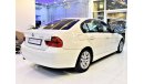 بي أم دبليو 320 AMAZING BMW 320i 2008 Model!! in White Color! GCC Specs