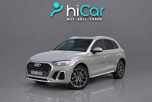 Audi Q5 AED 2,490 P.M • 0% Downpayment • Audi Q5 45 TFSI S Line • Agency Service Contract
